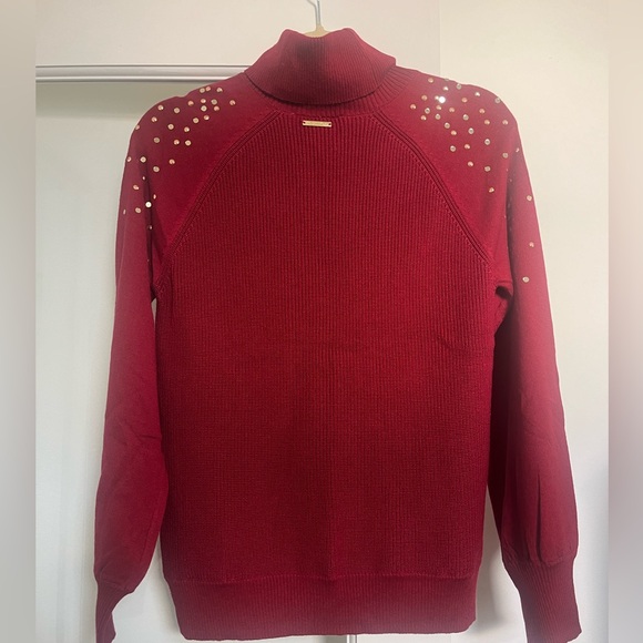 Red Michael Kors turtleneck - Picture 5 of 5